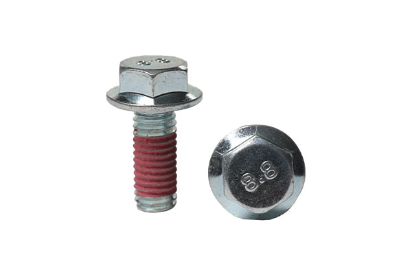 External hexagonal flange drop resistant screw