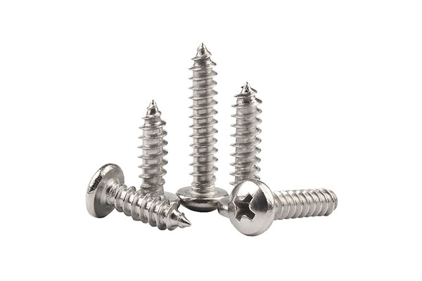 Cross pan head self tapping screw